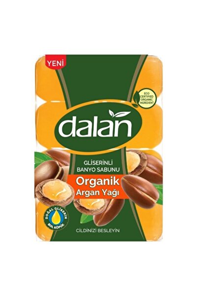 Dalan Gliserinli Organik Argan Yağlı Banyo Sabunu 4 X 150 gr