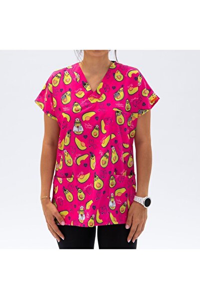 Pawstar Dr.avacado Üst Forma-medikal Önlük Dr. Hemşire Diş Hekimi Vet. Pet Ku...