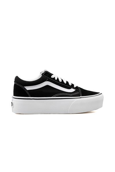 Vans Old Skool Stackform - Women's Black Casual Shoes VN0A7Q5M6BT1