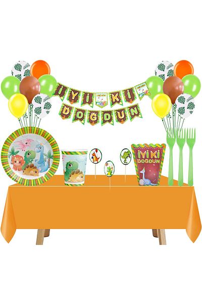 Partimarka Dinosaur Concept Party Set for 16 People