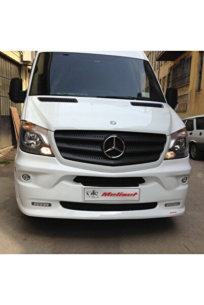 Meliset (boyasız) Mercedes Sprinter W906 Facelift Sissiz+ledli Ön Tampon Geçm...