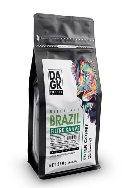 Dagk Filtre Kahve Brazilian 250gr Öğütülmüş