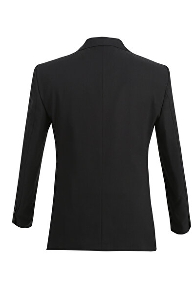 ACTUAL Μαύρο κοστούμι Groom - 4027-3 Model 01