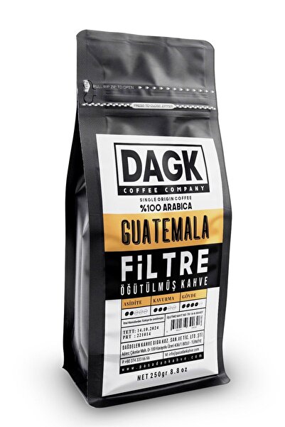 Dagk Filtre Kahve Guatemala 250gr Öğütülmüş