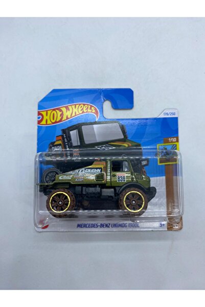 HOT WHEELS Mercedes-Benz Unimog 1300L *Yeşil