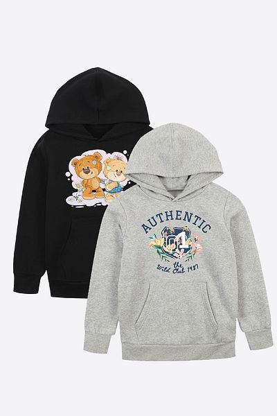 FYK COLLECTİON Унисекс комплект суичъри с джоб с кенгуру от 2 части