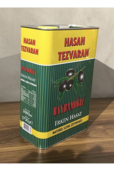 Bayramoğlu Erken Hasat Natürel Sızma Zeytinyağı 3 Litre