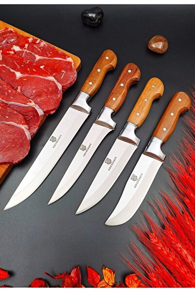 SWENCRAFT Swencraft Bıçak Seti Mutfak Kurban Et Ekmek Sebze Yüzme Sıyırma Bıç...