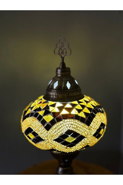 CYL Mosaic Patterned Authentic Dress - Table and Lampshade