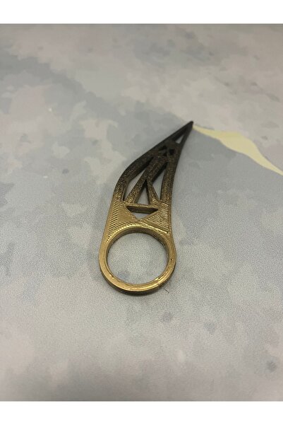 Drb Co Gold Siyah Karambit - Valortant Karambit - CsGo Karambit Bıçak Figürü