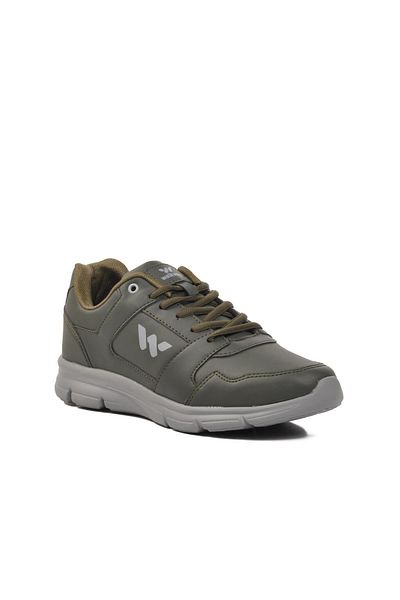 WALKWAY Ανδρικά αθλητικά παπούτσια Portofino PU Khaki-Ice