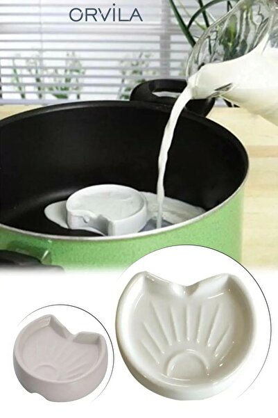 Orvila 2 Adet Süt Taşırmaz Milk Saver Süt Taşı Porselen