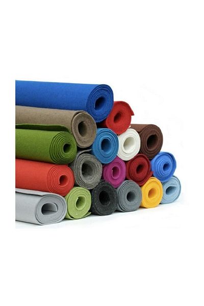 Bubu Bu-Bu -Kes001 Roll Felt 50X100 cm 1 Piece Assorted Colors Will Be Sent.
