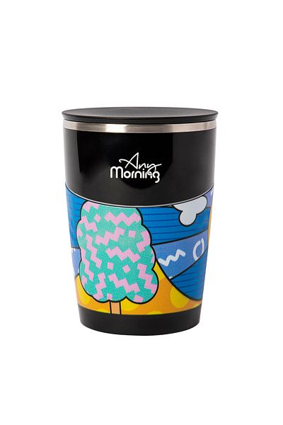 Any Morning Thermobecher mit Henkel und Deckel, Coffee to go Becher, 470 ml