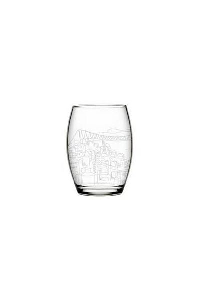 Paşabahçe 420035   Istanbul Bosphorus Bridge Patterned Monte Carlo Glass Set of 3