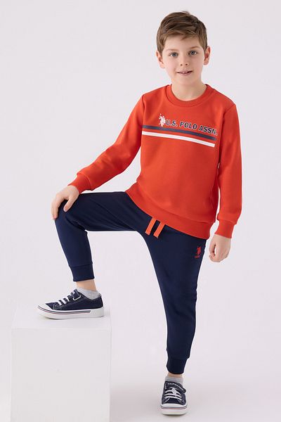 U.S. Polo Assn. Boy's New Horizons Bottom Top Set - Licensed