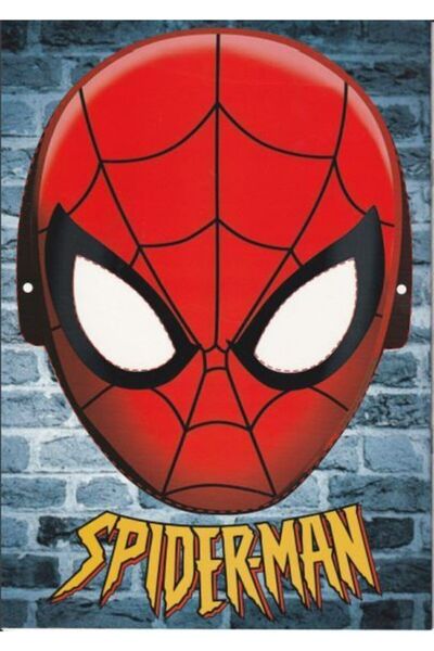 SPIDERMAN Örümcek Adam 3'ü Bir Arada Aktivite Kitabı Boyama Kitabı + Maske + Sticker