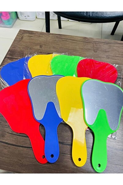 kardent Diş Şeklinde El Aynası - 1 Adet