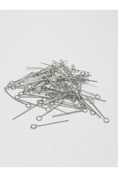 Yüksel Boncuk Metal Coated Needle - Ring, 2.5 cm, 10 gr
