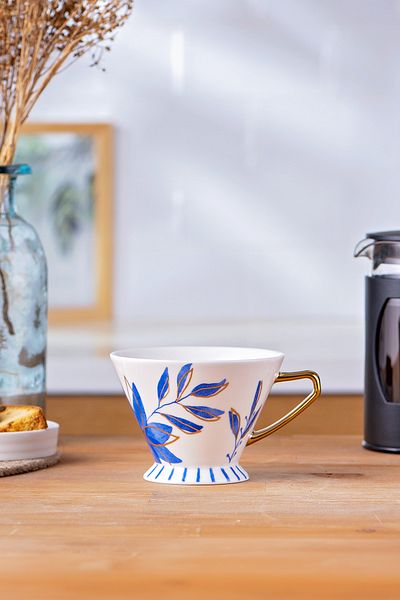 Emsan Intense Blue New Bone Mug 300 ml