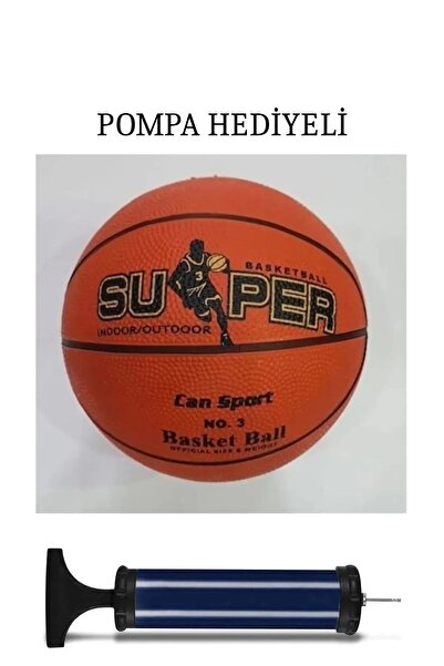 ALASTOR Μπάλα μπάσκετ Super Basket Ball Size 7 με δώρο αντλίας
