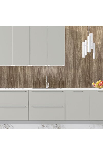 Home Sf 613 Sütlü Kahve Renkli Ahşap Desenli Dolap Mobilya Yapışkanlı Folyo