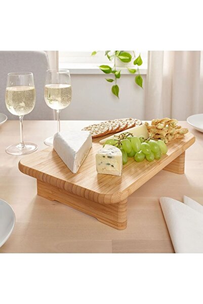 ELZEY HOME لوح تقطيع من الخيزران مقاس 33x21 سم طبيعي