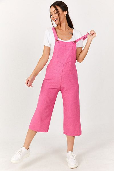 armonika Dámský lehký fuchsiový zahradní overal ARM-20K001117