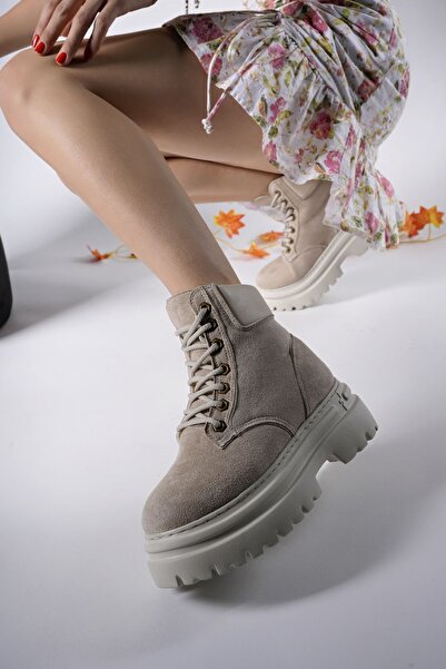 Riccon Aeglosdil Kadın Bot 00121601 Ten Süet