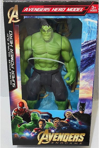 Brother Toys مفاصل مضيئة ذات جودة متحركة 17 سملعبة مجسم هالك