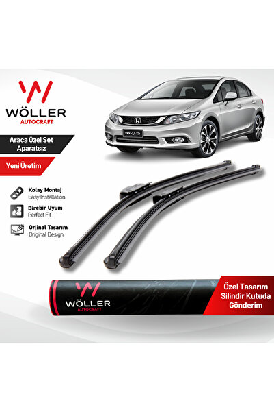 wöller Honda Civic Fb7 Silecek 2012 2016 Silecek Takımı Araca Özel