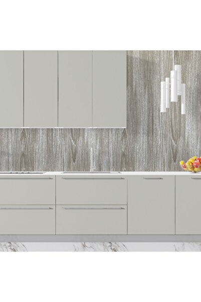 Home Sf 603 Açık Meşe Bej Renkli Ahşap Desenli Dolap Mobilya Yapışkanlı Folyo