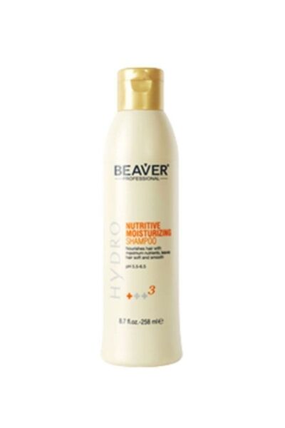 Beaver Beaver Nutritive Moisturizing Şampuan 258ml | Her Saç Tipine Uygun, Keratin Kolajen Nem Bombası