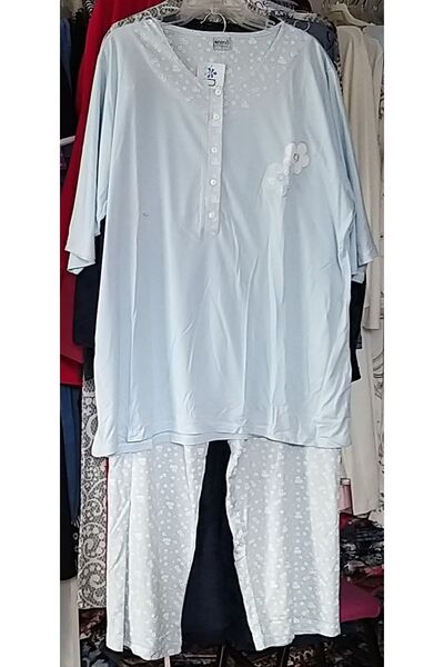 NENA COLLECTION Nena Battal Büyük Beden Kısa Kol Pijama