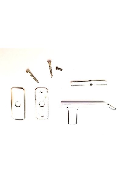 Işıklar Ahşap Pencere Kolu-mandal Sapı-parlak Krom Kaplama (1 TAKIM)