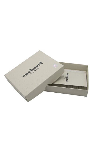 Cacharel Unisex Μαύρη Δερμάτινη Κάρτα - Analin Model 0244A55