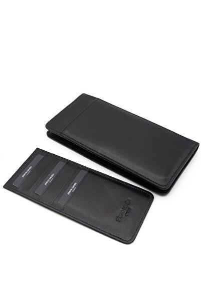 Pierre Cardin Men's Wallet 11055a55 - Black Analine Leather