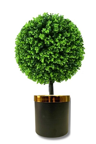 RUZGARCİCEK Rüzgar Aranjament floral artificial 40 cm Bilă de cimiu în ghivec...