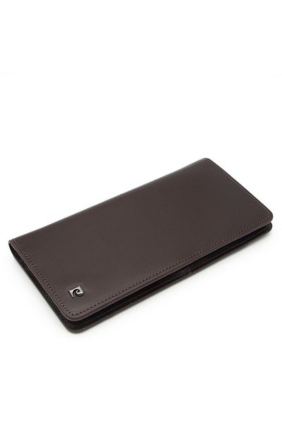 Pierre Cardin Men's Leather Wallet Brown Analin - 11055d06