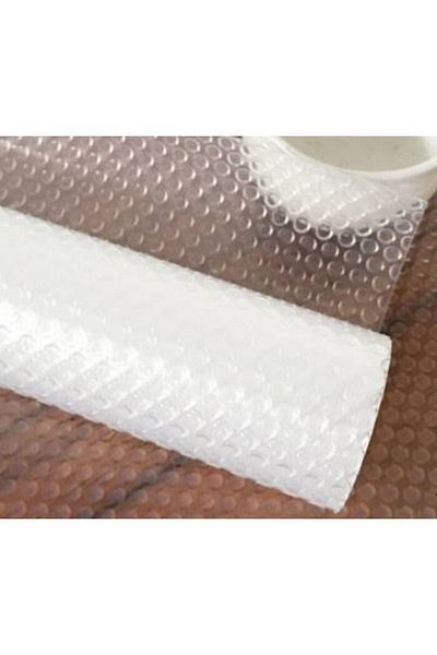 Emek Mg Home 45 cm x 1 mt Husă transparentă anti-alunecare pentru sertar pentru raft pentru frigider