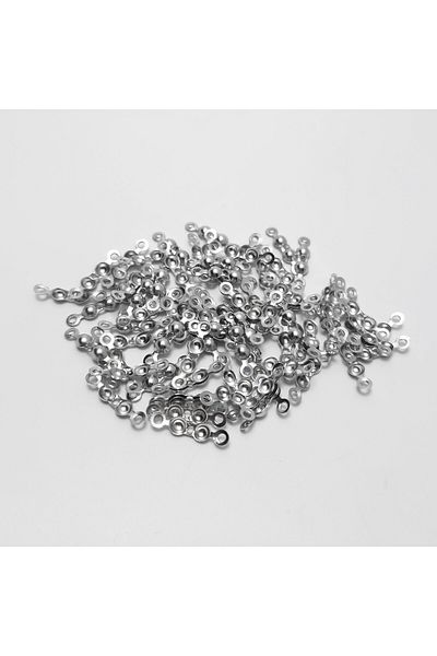 Yüksel Boncuk Double Handle Silver Plated Knot Hiding (10 Gr)