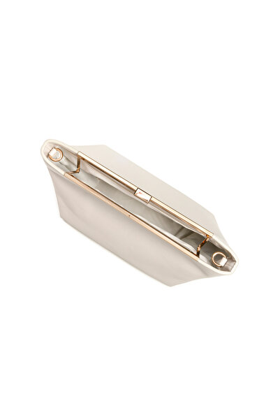 İpekyol Stylish Clutch with Metal Accessories