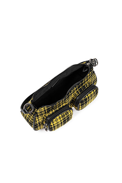 Twist Patterned Plaid Bag