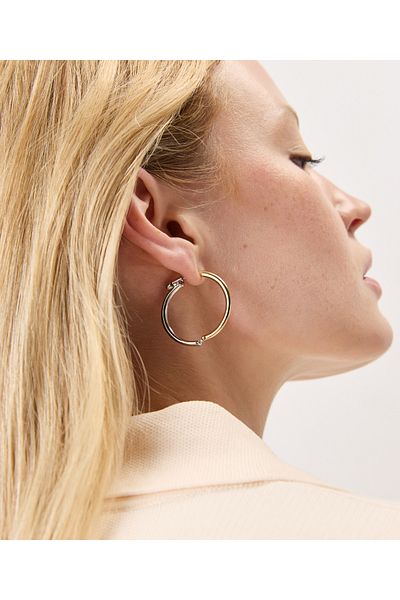 İpekyol Double Color Hoop Earrings