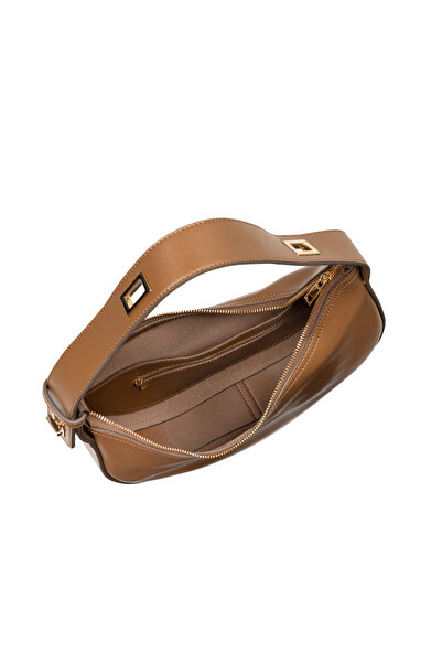 İpekyol Leather Look Oval Bag