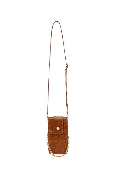 İpekyol Crocodile skin pattern bag