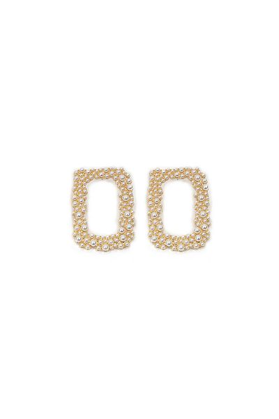 İpekyol Faux Earrings with Pearls