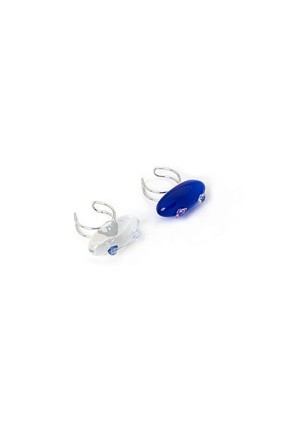 Twist Double Ring Set