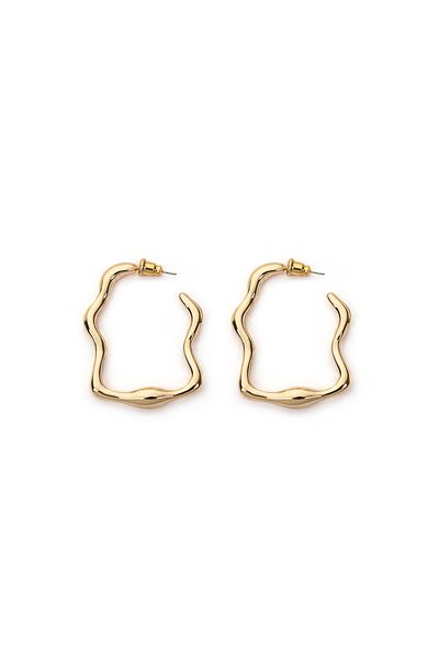 İpekyol Metal Amorphous Earrings