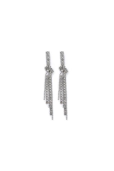İpekyol Crystal Stone Dangle Earrings